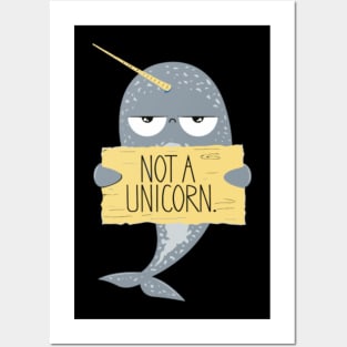 Not a Unicorn Posters and Art